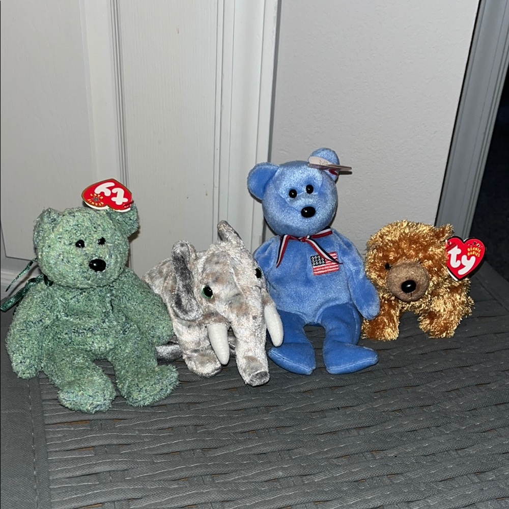 TY Beanie Babies Plush Toy Set